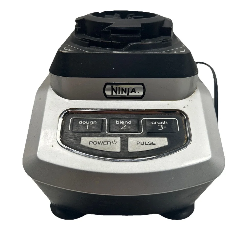 Ninja Blender Replacement Motor Base ONLY BL701WM 30 Silver/Black 1100W Tested
